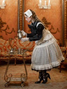 ★Victorian Maiden★ミニハット付オープンチェストJSK. ☆Victorian Maiden☆ミニハット付オープンチェストJSK. Ribbon