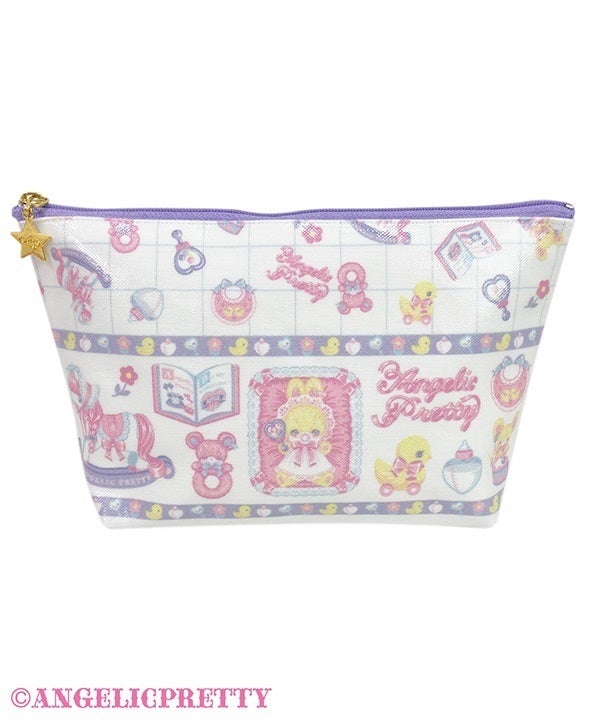 Angelic Pretty トイファンタジー ポーチ Fantasy Lyrical Bunny Plush Pouch (2021) by Angelic Pretty