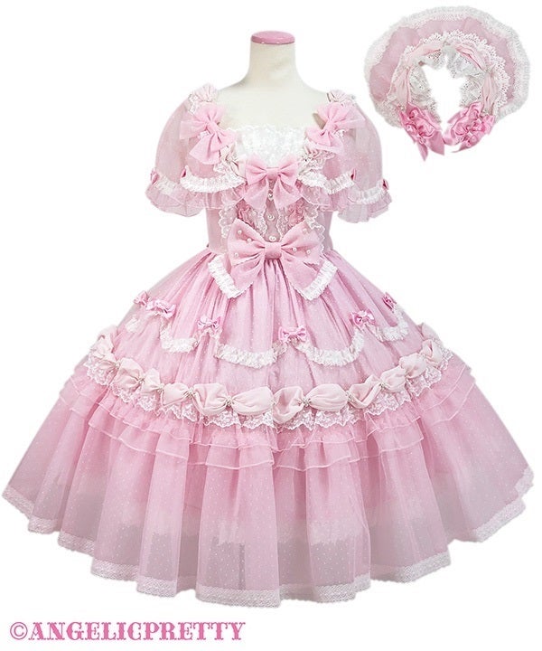 美品♥️いちごミルフィーユJSK+KCset Millefeuille JSK (2023) by Baby, the Stars Shine Bright