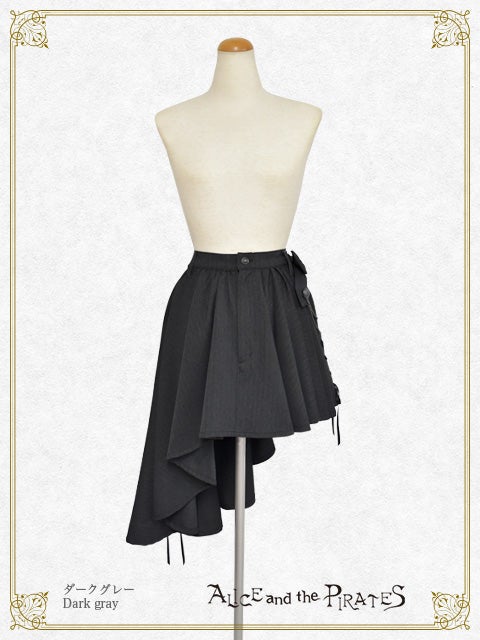 Herringbone Asymmetrical Overskirt by Alice and the Pirates