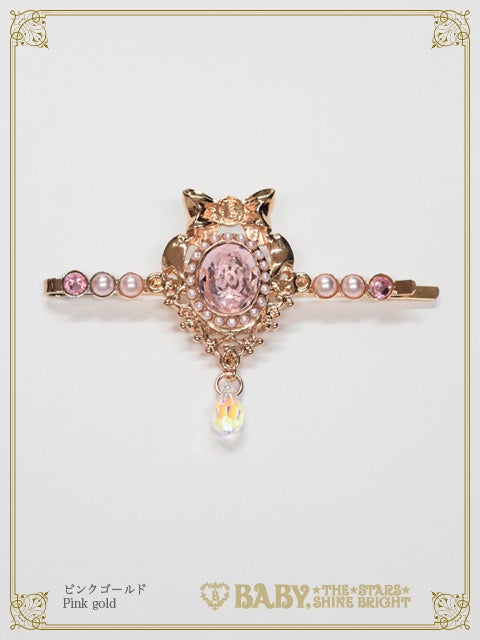 プリュイ　revival コーラルパール ヘアピン プリュイ revival コーラルパール ヘアピン プリュイ revival コーラル