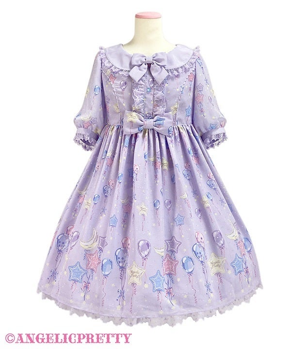 angelic Pretty 夢見るFantasic Balloon ワンピース Dreaming Fantastic Balloon OP (2022) by Angelic Pretty