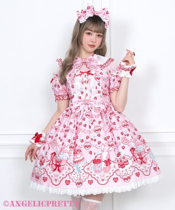 Strawberry Cake Party OP by Angelic Pretty