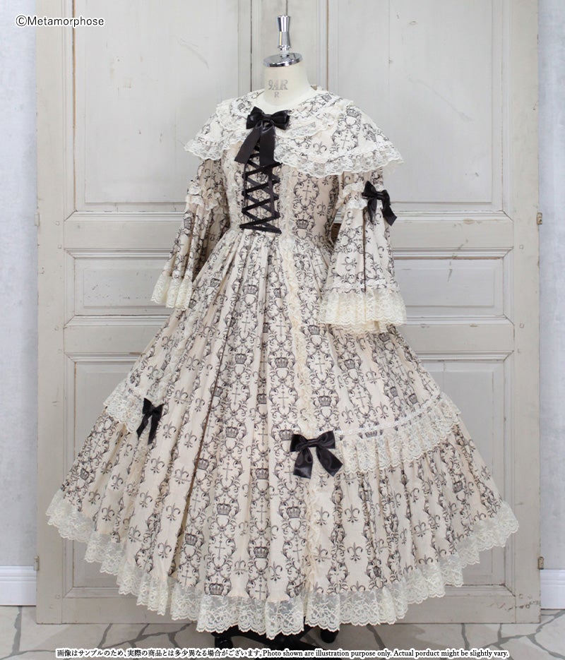 Noble Crown Long OP with Cape by Metamorphose Temps de Fille