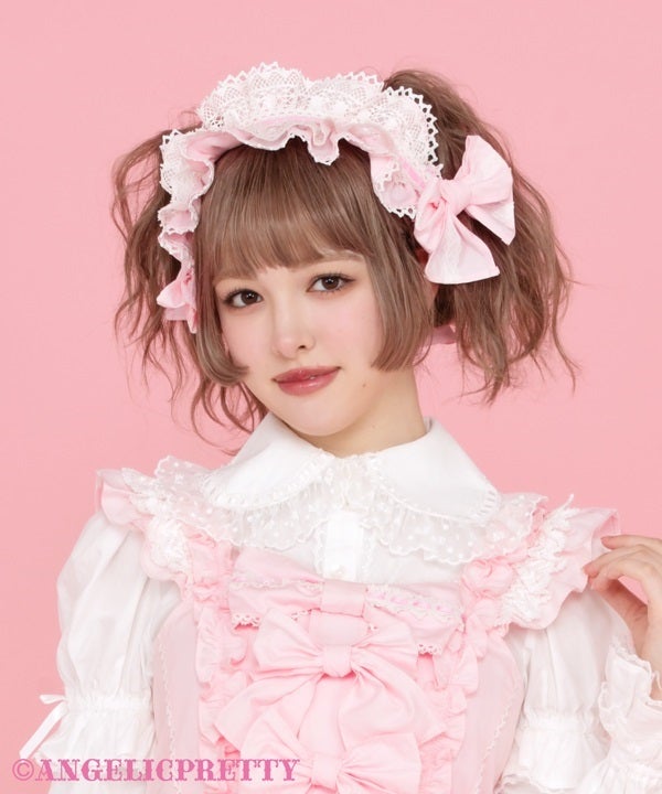 Sweet Frill Headdress (2025) by Angelic Pretty