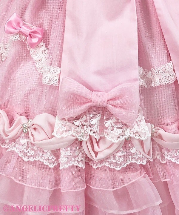 milklim ミルクリーム スタジャン 原宿系 ゆめかわいい Millefeuille Cream JSK Set by Angelic Pretty