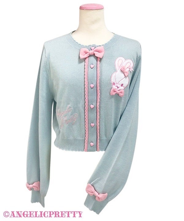 Lyrical Bunny Knit Cardigan by Angelic Pretty