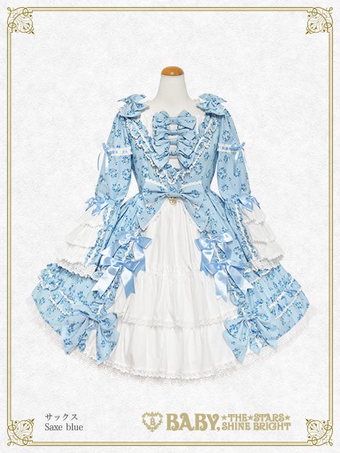 コンペイトウノミツ＊ラベンダー bouquet＊ワンピース Petit Bouquet Catherine OP by Baby, the Stars Shine Bright