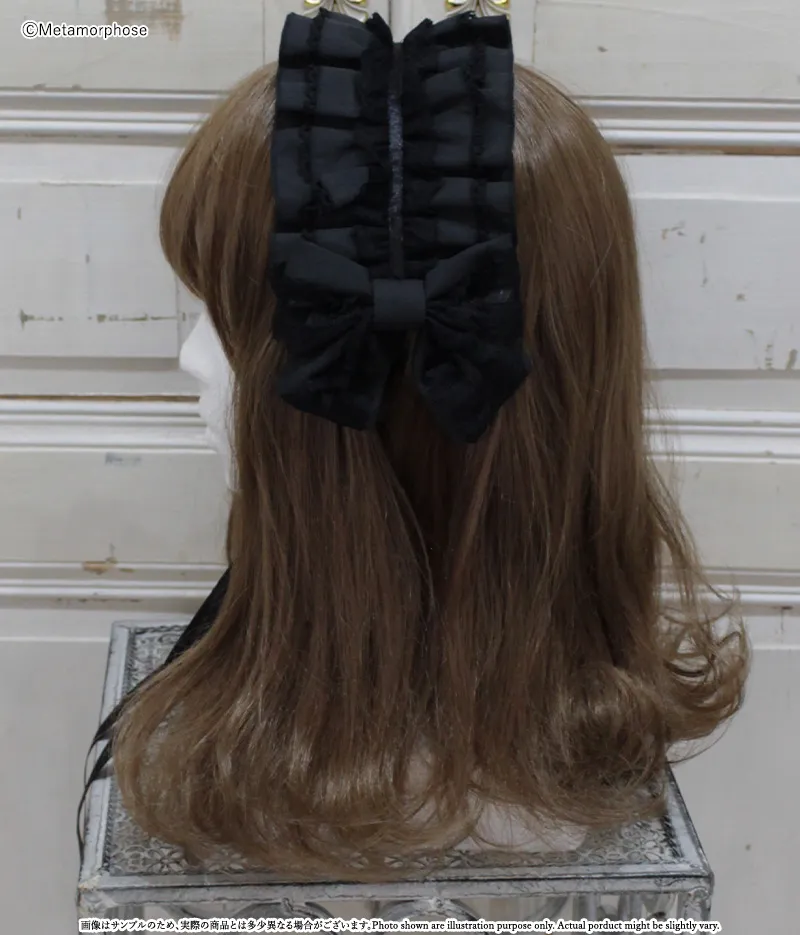 Double Sided Lace Headdress (2025) by Metamorphose Temps de