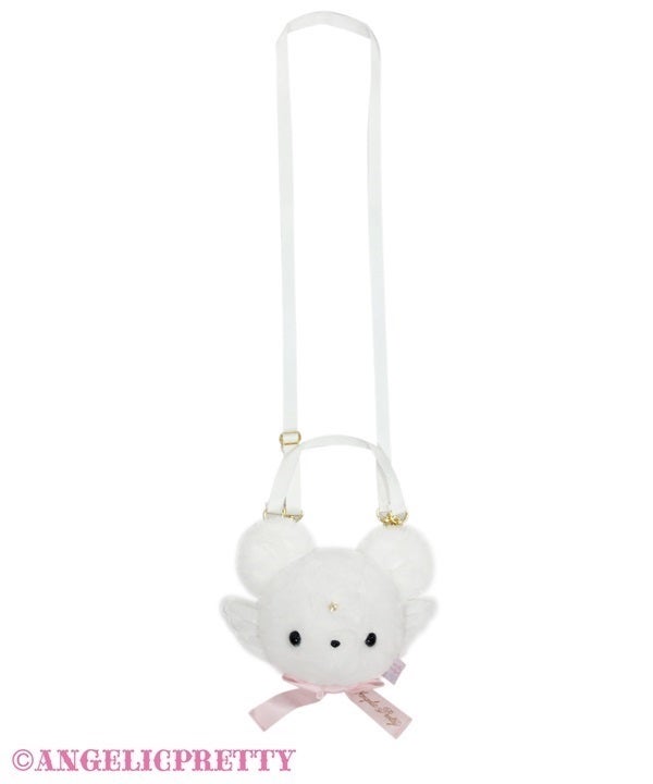 Milky Bear Face Pouch by Angelic Pretty