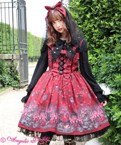 Ghost Night Bride JSK by Angelic Pretty Ghost Night Bride JSK by Angelic Pretty