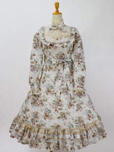 Antique Rococo Bouquet Classical Doll Long OP by Victorian Maiden Antique Rococo Bouquet Classical Doll Long OP by Victorian Maiden