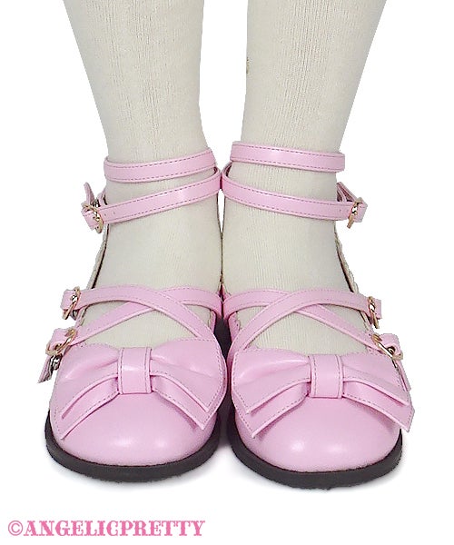 Angelic Pretty Tea Party Shoes　LL Tea Party Shoes (April 2023) by Angelic Pretty