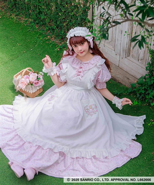 【限定】axes femme Chalmiere マロンクリームエプロン Chalmiere ~ Marron Cream Apron by Axes Femme