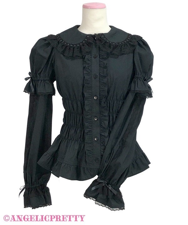 Special Sleeve Selection　冬扇　スリーブ　B Honey Shirring Sleeve Blouse (2025 2nd release) by Angelic