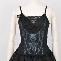 GRIMM ~ Necklace Print Camisole by h.NAOTO
