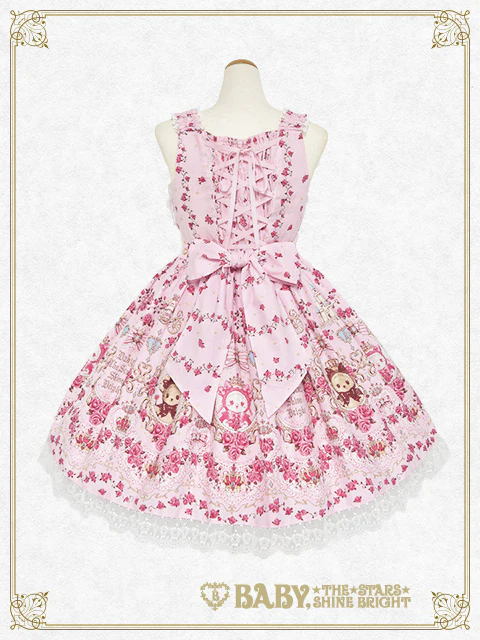 【BABY】Fairy Crystal 柄JSK Ⅱ型/ピンク Kumya's La Princesse Éternelle JSK II by Baby, the Stars Shine Bright