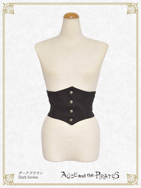 Herringbone Short Corset by Alice and the Pirates
