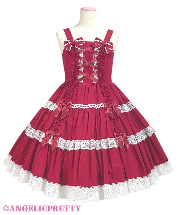 Shoulder Ribbon JSK (2026) by Angelic Pretty