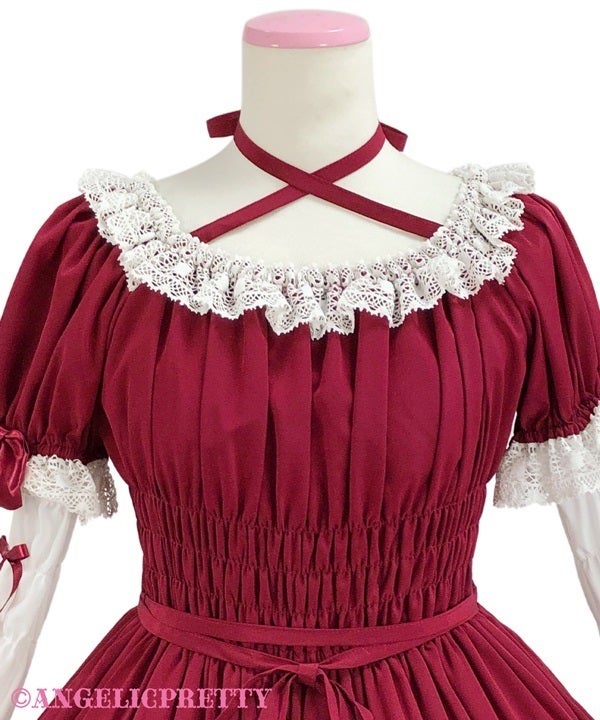 Angelic Pretty Eternal Doll OP　ワイン　即購入可 Eternal Doll OP Set (2020 Lucky Pack) by Angelic Pretty