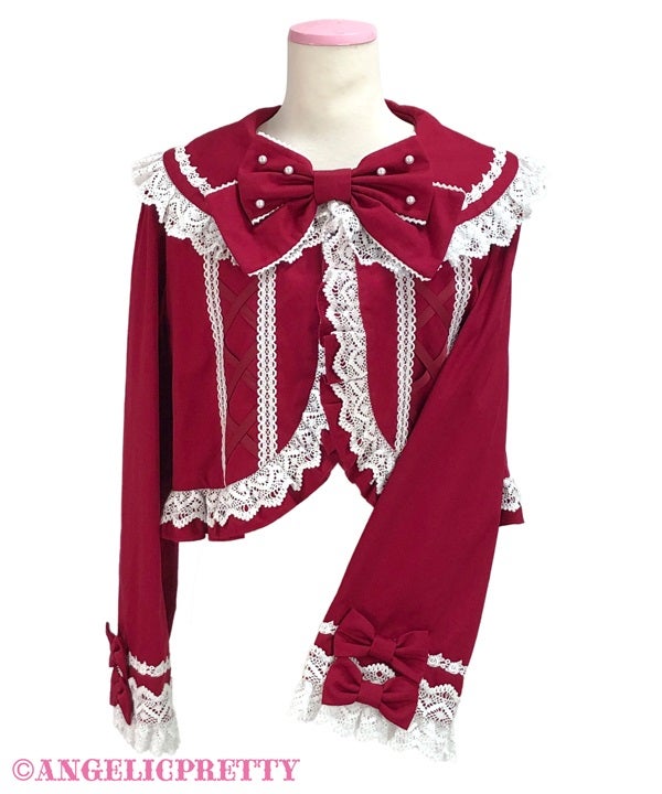 Dolly Lace-Up Bolero (2026) by Angelic Pretty