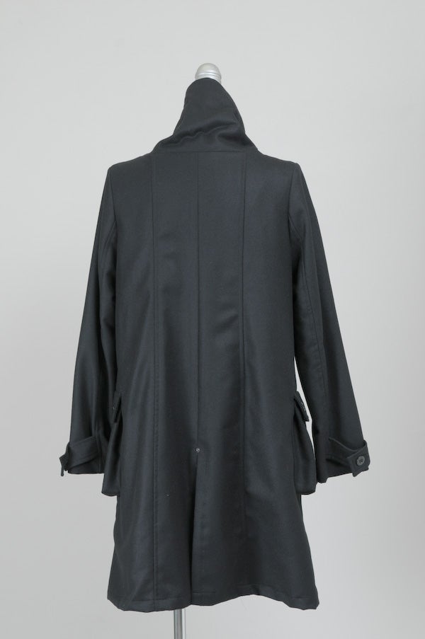 Peace Now ~ Stand Collar Pocket Coat by Black Peace Now