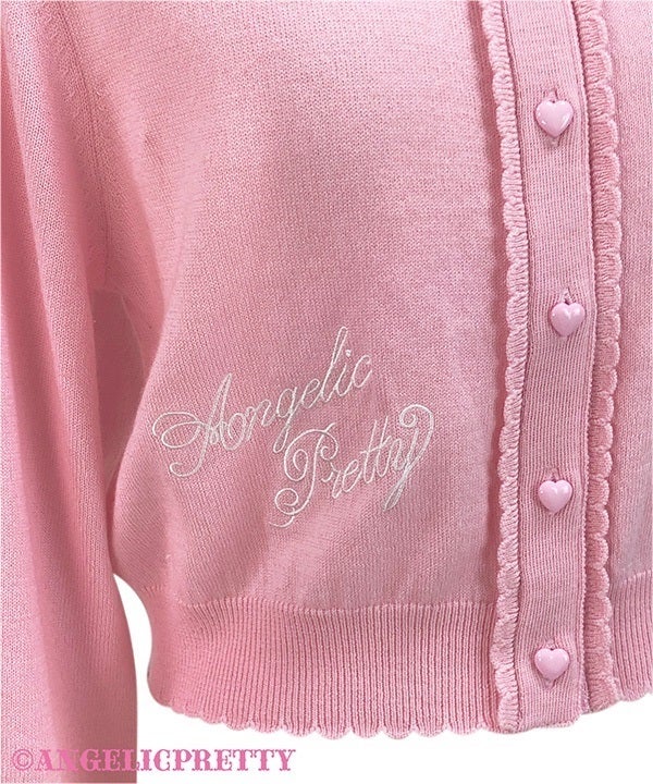 Angelic Pretty ピンク カーディガン Lyrical Bunny Knit Cardigan by Angelic Pretty