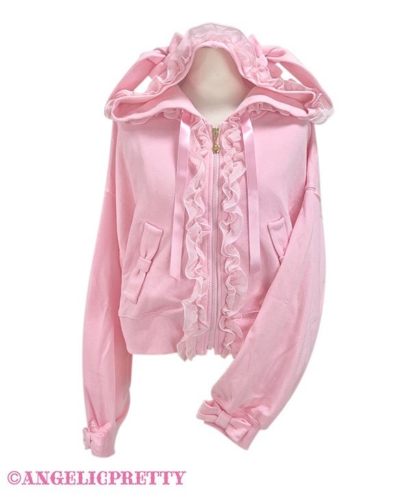 Bunny Ear Hoodie by Angelic Pretty