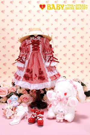 Fairy gingham tiered doll ワンピース 🎀POPUP SHOP先行販売🎀 ⁡ ✔︎ Fairy gingham tiered doll