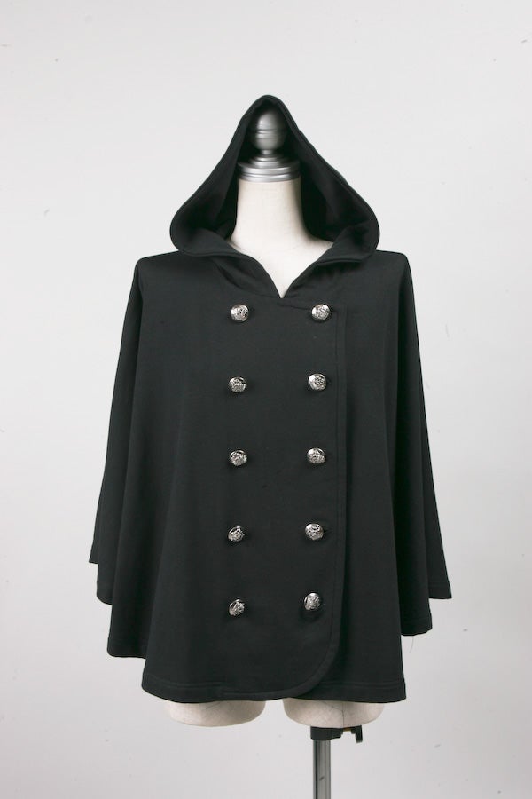 black peace now コウモリ襟 マント BPN 美品 BPN BLACK PEACE NOW コウモリ襟 マント ゴシック 黒