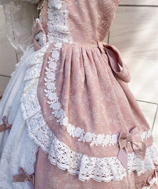 Chalmiere - Brilliant Rose JSK by Axes Femme