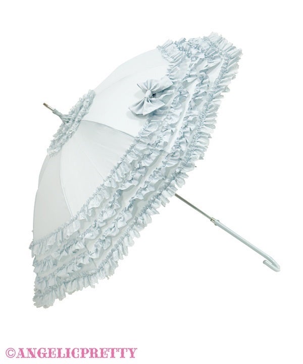 ☆ayaさま専用★pheeny☆フィーニー今季春夏新作フリルサーマル白 新品 Frill Millefeuille Umbrella (2026) by Angelic Pretty