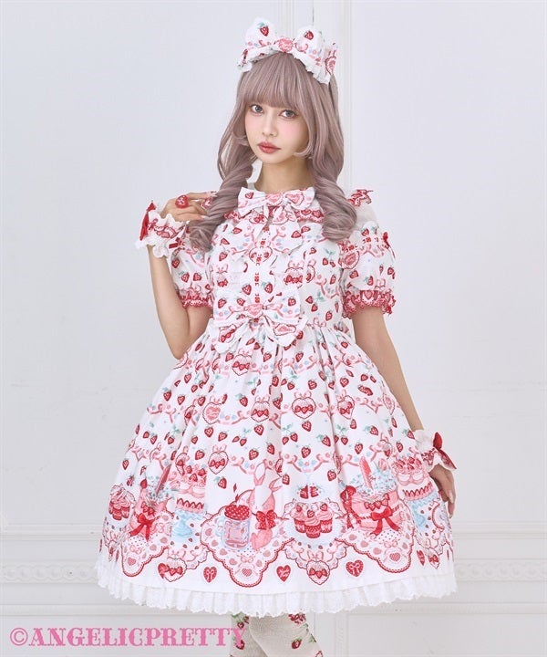 Strawberry Cake Party OP by Angelic Pretty